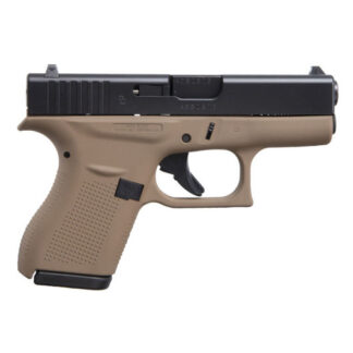 ACG-00837 Glock 42 380 Auto 3.2" Davidsons Dark Earth Cerakote