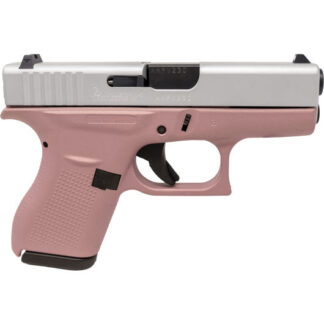 ACG-00846 Glock 42 380 Auto 3.2" Pink Champagne Cerakote