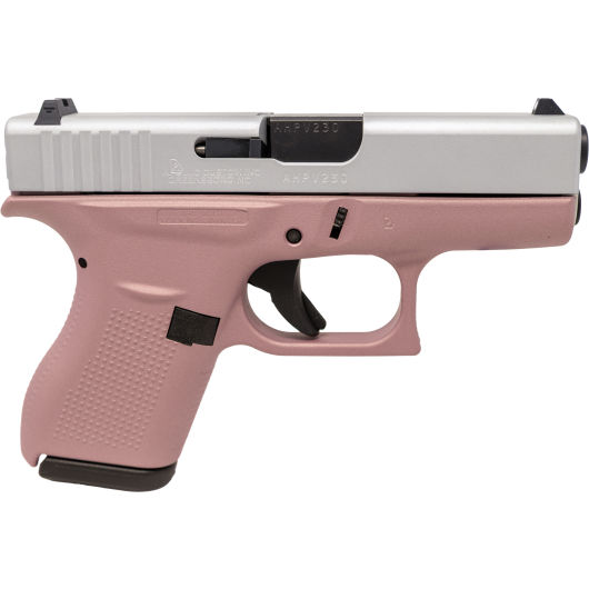 ACG-00846 Glock 42 380 Auto 3.2" Pink Champagne Cerakote