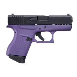 ACG-00856 Glock 43 9mm Luger 3.4" Purple Cerakote