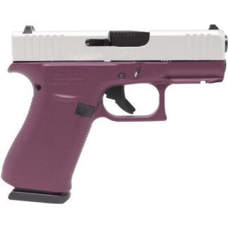 ACG-57047FRN Glock 43X 9mm Luger 3.4" Black Cherry