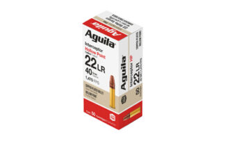 AGA1B220321 AGUILA 22LR INTERCPT 40GR HP 50/1000