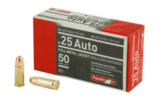AGA1E252110 AGUILA 25ACP 50GR FMJ 50/1000