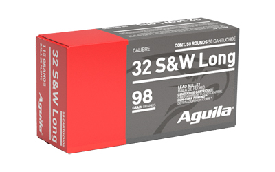 AGA1E322340 AGUILA 32S&W LONG 98GR LRN 50/1000