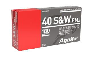 AGA1E402110 AGUILA 40SW 180GR FMJ 50/1000