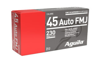 AGA1E452110 AGUILA 45ACP 230GR FMJ 50/1000