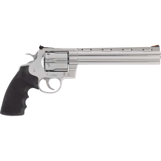 ANACONSP8RTS45C Colt Anaconda 45 8.0" 6rd Semi-Bright Stainless Steel
