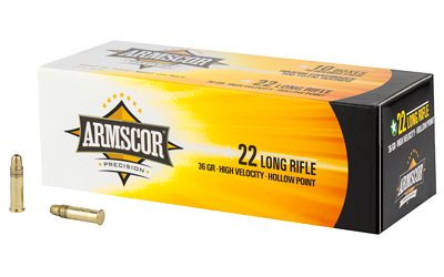 ARMAC50015PHBX50 ARMSCOR 22LR HVHP 36GR 50/5000