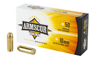ARMFAC10-2N ARMSCOR 10MM 180GR FMJ 50/1000