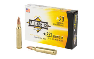 ARMFAC223-1N ARMSCOR 223REM 55GR FMJ 20/1000