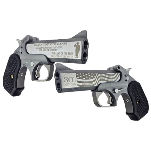 BA30VET-45L/410 Bond Arms Rough Series 45 Colt|410 Bore 4.2" 2rd Matte Stainless Steel