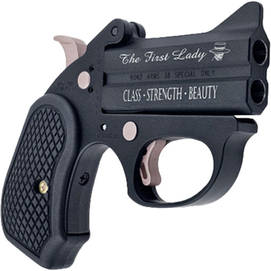 BAFL-BP-38SPL Bond Arms First Lady 38 Spl 3.0" 2rd Black Cerakote