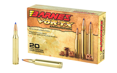 BB25062 BARNES VOR-TX 25-06REM 100GR TTSX 20