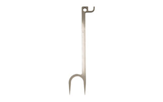 BCCFGSTH B/C STEEL TARGET HANGER WHITE 1 HOOK