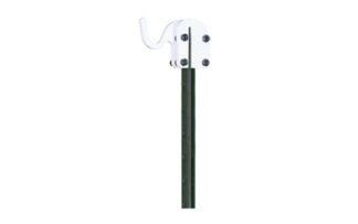 BCTPTH B/C T-POST TARGET HOOK WHITE