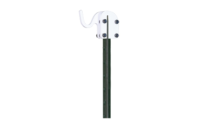 BCTPTH B/C T-POST TARGET HOOK WHITE
