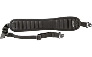 BD837 BULLDOG RIB SLING W/LOCK SWIVELS BLK