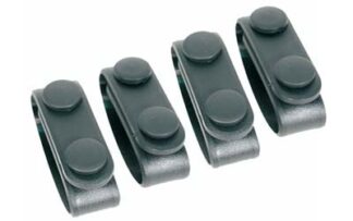 BH44B300BK BH MOLDED BLT KEEPERS (4) BLK