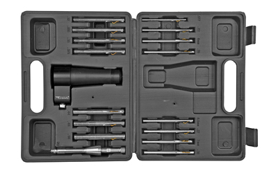 BSABS30SGA BSA BORESIGHTER KIT W/ ADJ ARBOR BLK