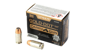 CCI24258 SPR GLD DT CARRY GUN 45AUTO +P 200GR