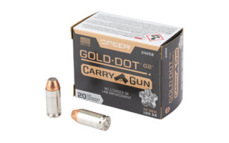 CCI24259 SPR GLD DOT CARRY GUN 40S&W 165GR HP