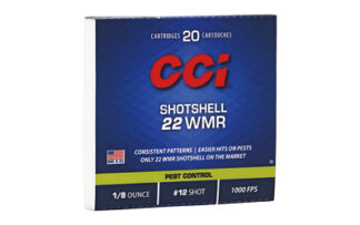 CCI25 CCI 22WMR SHOTSHELL 20/2000