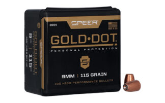 CCI3994 SPR GOLD DOT .355 115GR HP 100CT