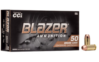 CCI5220 BLAZER BRASS 40SW 180GR FMJ 50/1000