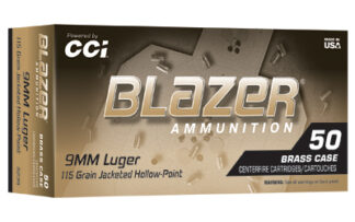 CCI5239 BLAZER BRASS 9MM 115GR JHP 50/500