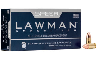 CCI53651BX SPR LAWMAN 9MM 124GR TMJ 50/1000