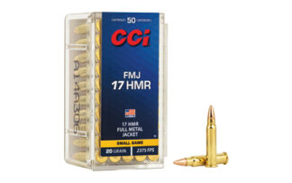 CCI55 CCI 17HMR 20GR FMJ 50/2000