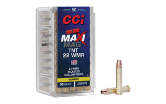 CCI63 CCI 22WMR TNT MAXI-MAG 50/2000