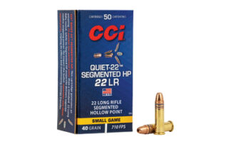 CCI970 CCI QUIET SEGMENTED 22LR 40GR HP 50