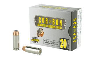 COR10165 CORBON 10MM 165GR JHP 20/500