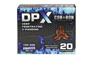 CORDPX45C225 CORBON DPX 45C+P 225GR BR X 20/500