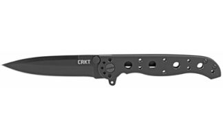 CRKM16-01KS CRKT M16 STAINLESS SPEAR PNT BLK PLN