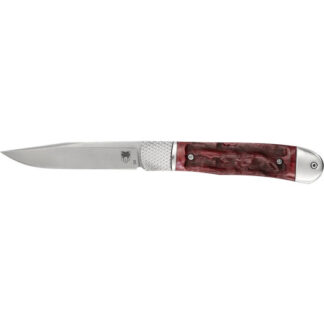 CTTHRRED CobraTec Knives CBT TRAPPER HIDDEN RELEASE RED