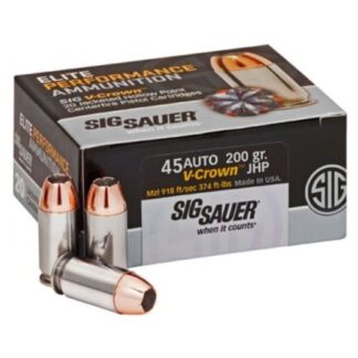 E45AP1-20 Sig Sauer 45AP 200GR V-CROWN 20RD 45 Auto