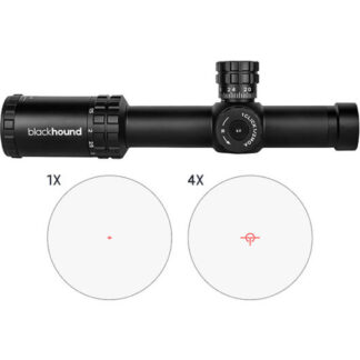G4F014 Blackhound Optics BKH SCP GNESIS 1-4X24 30M FFP