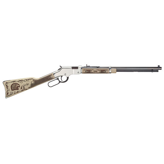 H004AE Henry Repeating Arms Golden Boy 22 LR 20.0" Nickel Plated