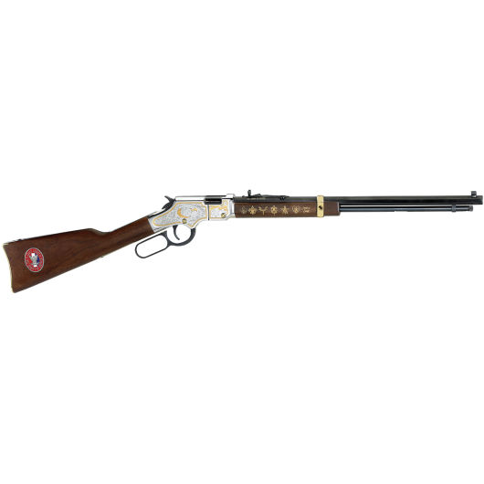 H004ES Henry Repeating Arms Golden Boy 22 LR 20.0" Nickel Plated