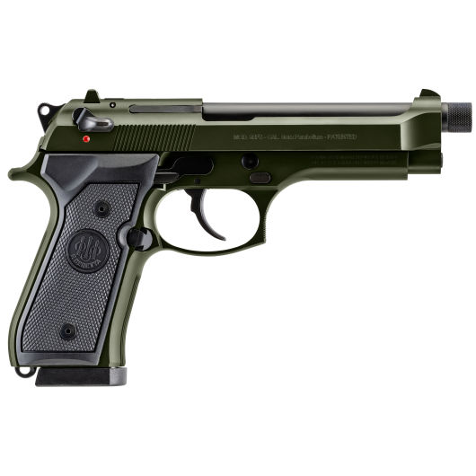 J92F300GRTB18 Beretta 92 9mm Luger 5.1" OD Green