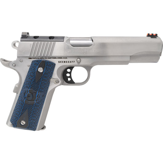 O1070CCS-OR Colt 1911|Competition 45 Auto 5.0" Brushed Stainless Steel