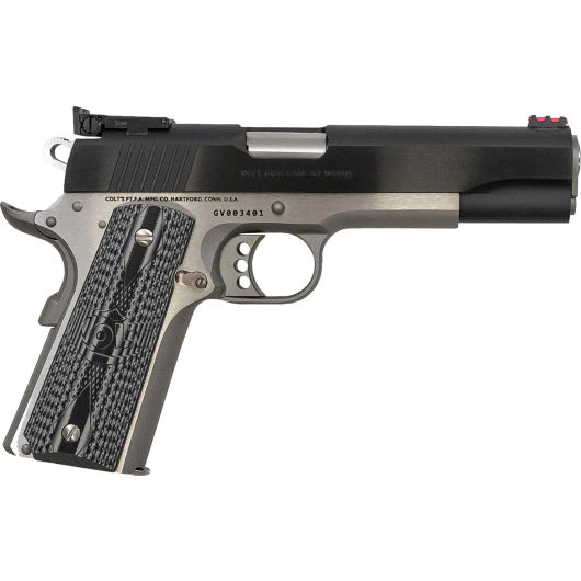 O5073GCL-TT Colt 1911|Gold Cup 38 Super Auto +P 5.0" Brushed Stainless Steel