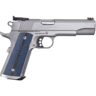 O5073XE Colt 1911|Gold Cup 38 Super Auto +P 5.0" Brushed Stainless Steel