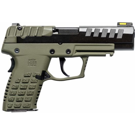 P15GRNCA Kel-Tec P15 9mm Luger 4.0" Green