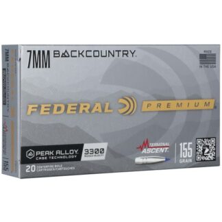 P7BCTA1 Federal Ammunition FDR 7MMBC 155GR TERM ASC 20RD 7mm Backcountry