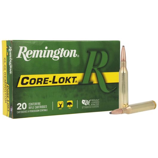 R25063 Remington REM 25-06 120GR CORE PSP 20RD