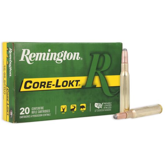 R30065 Remington REM 30-06 180GR CORE PSP 20RD Sprg