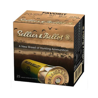 SB20BSA Sellier & Bellot S&B 20G BU 2.75-2-12P 25RD 20 GAUGE
